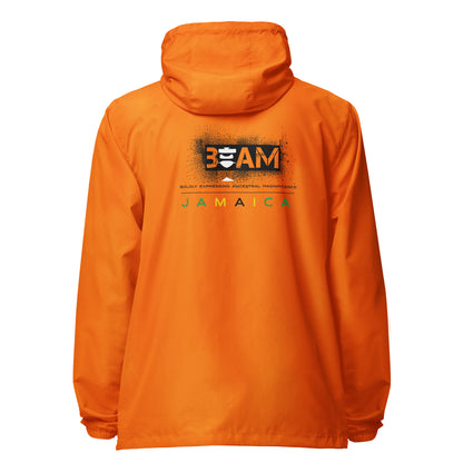 Beam Jamaica Signature Unisex lightweight zip up windbreaker