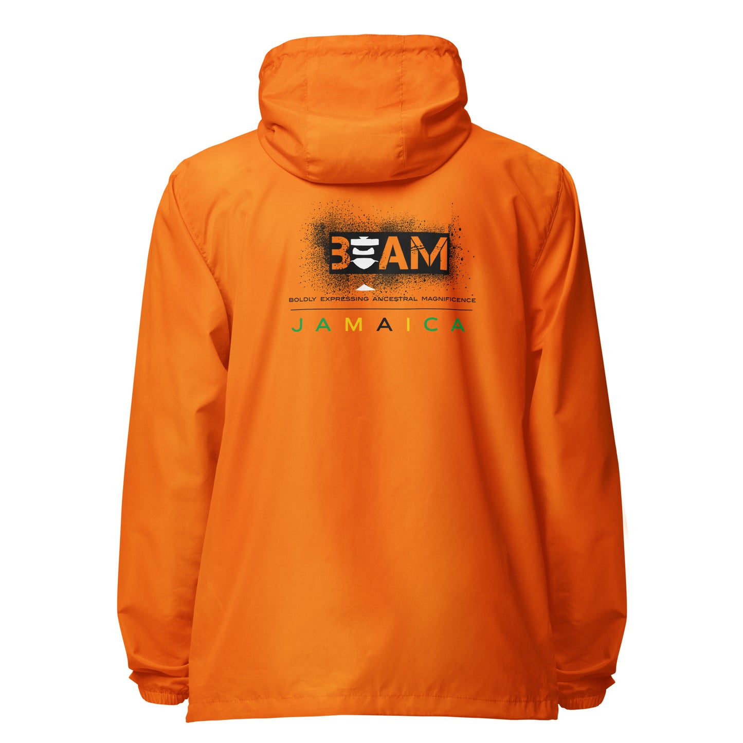 Beam Jamaica Signature Unisex lightweight zip up windbreaker