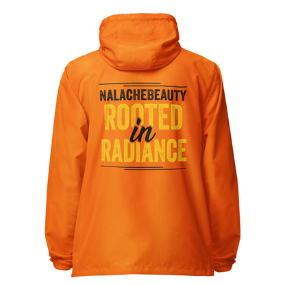 Nalache Beauty Radiance lightweight zip up windbreaker