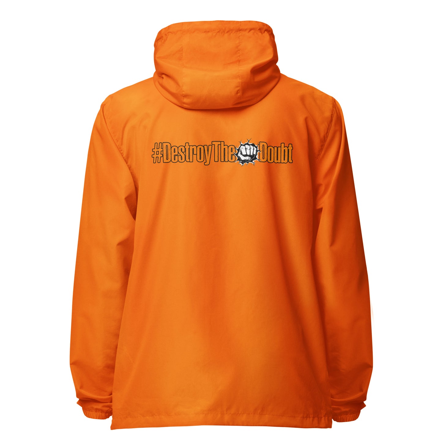 Destroy The Doubt Signature lightweight zip up windbreaker