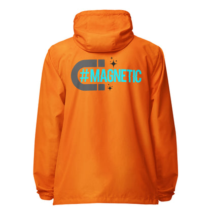 Magnetic Signature lightweight zip up windbreaker