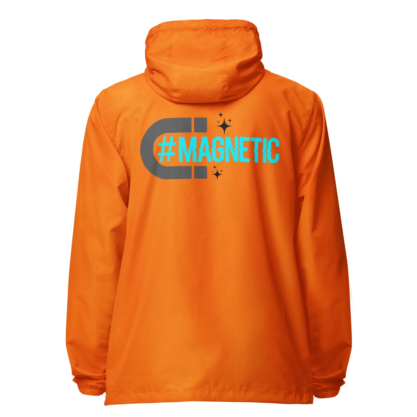 Magnetic Signature lightweight zip up windbreaker