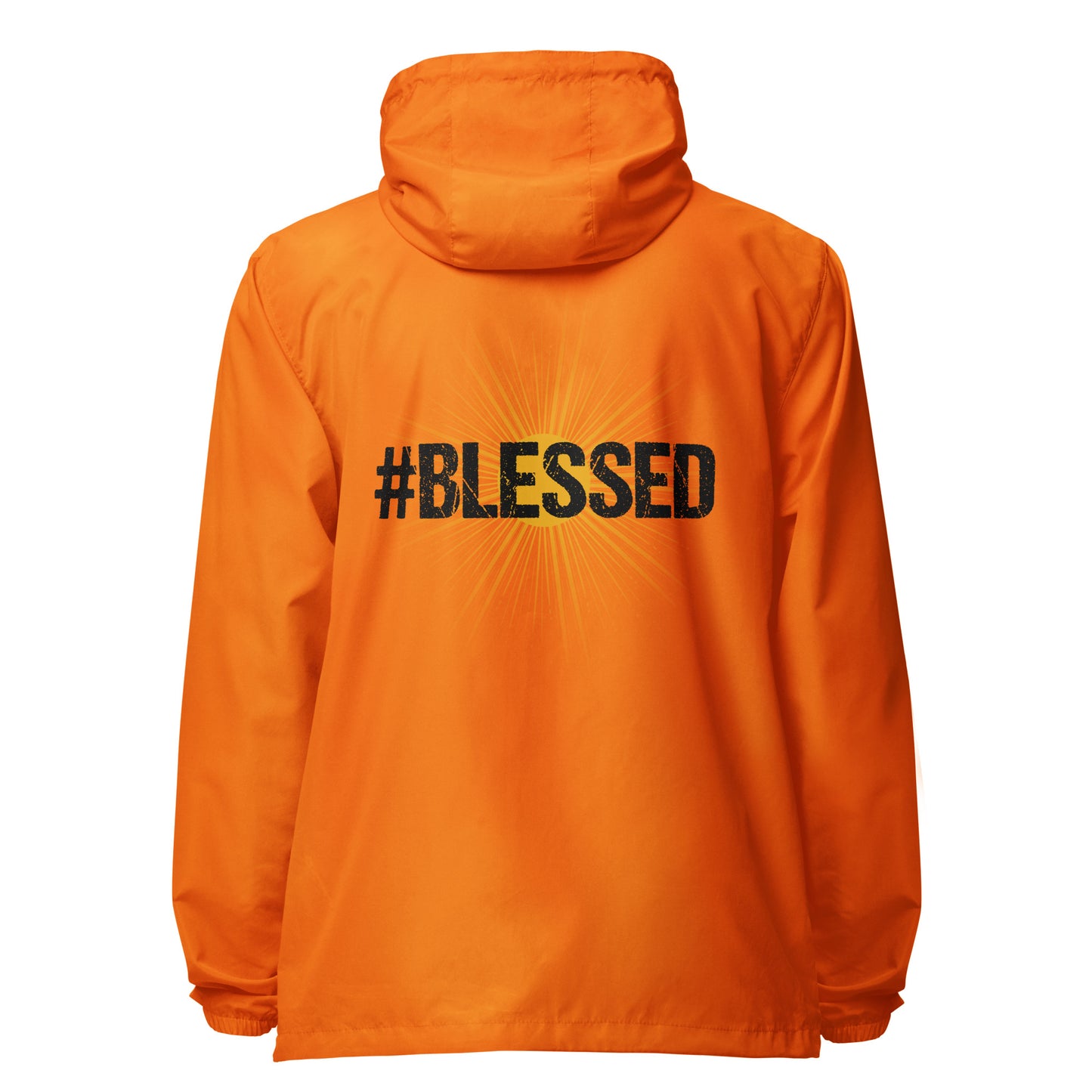 Blessed Signature lightweight zip up windbreaker