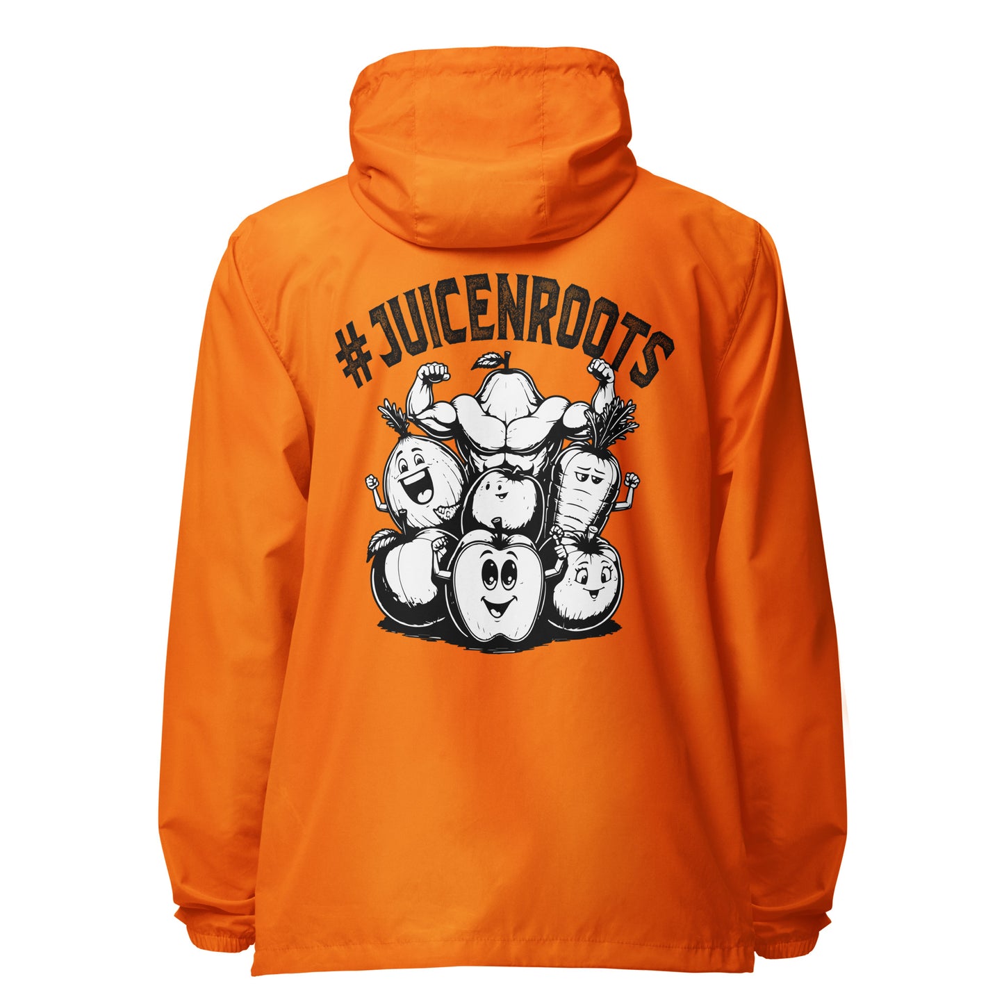 Juicen Roots Signature lightweight zip up windbreaker