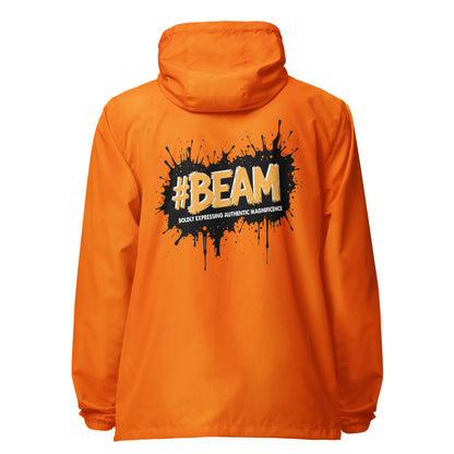 Beam Signature lightweight zip up windbreaker