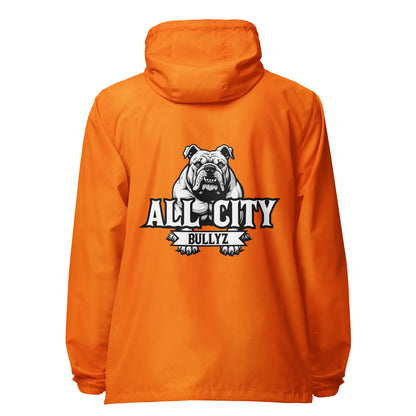 All City Bullzy Signature lightweight zip up windbreaker