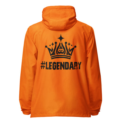 Legendary Signature lightweight zip up windbreaker