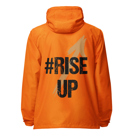 Rise Up Signature lightweight zip up windbreaker