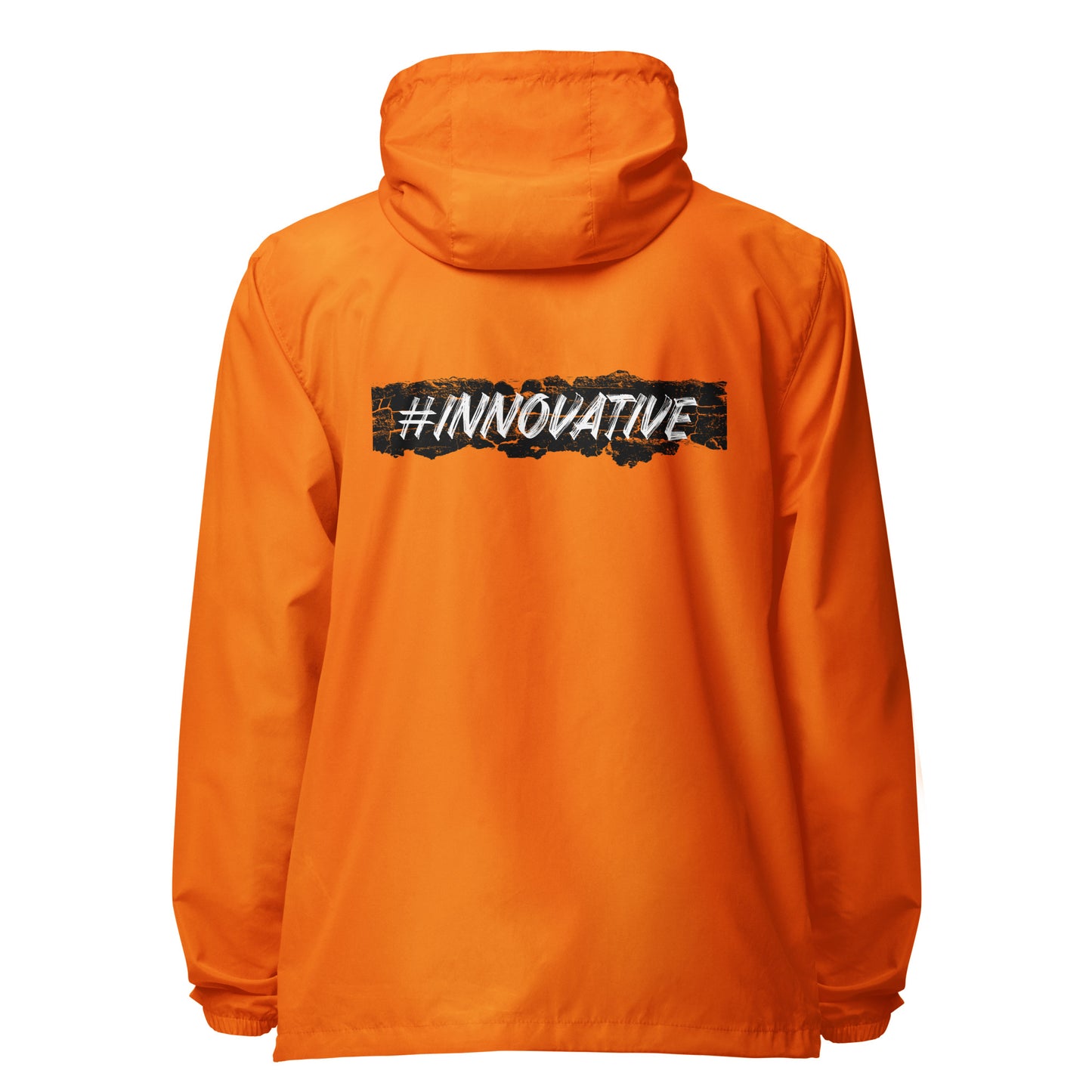 Innovative Signature lightweight zip up windbreaker