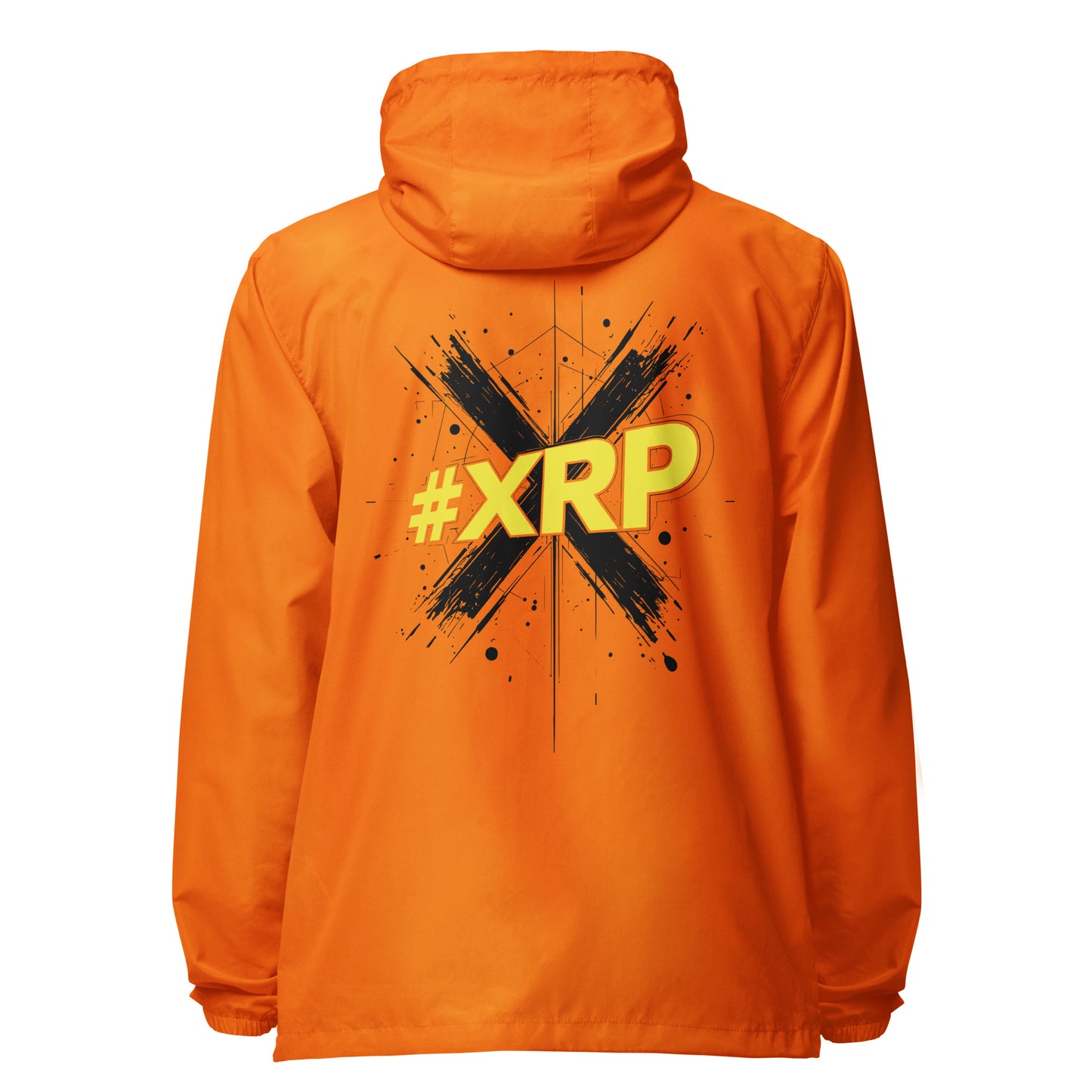 Affordable XRP Signature lightweight zip up windbreaker