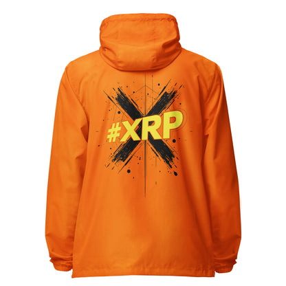 Affordable XRP Signature lightweight zip up windbreaker