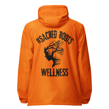 Sacred Roots Signature lightweight zip up windbreaker