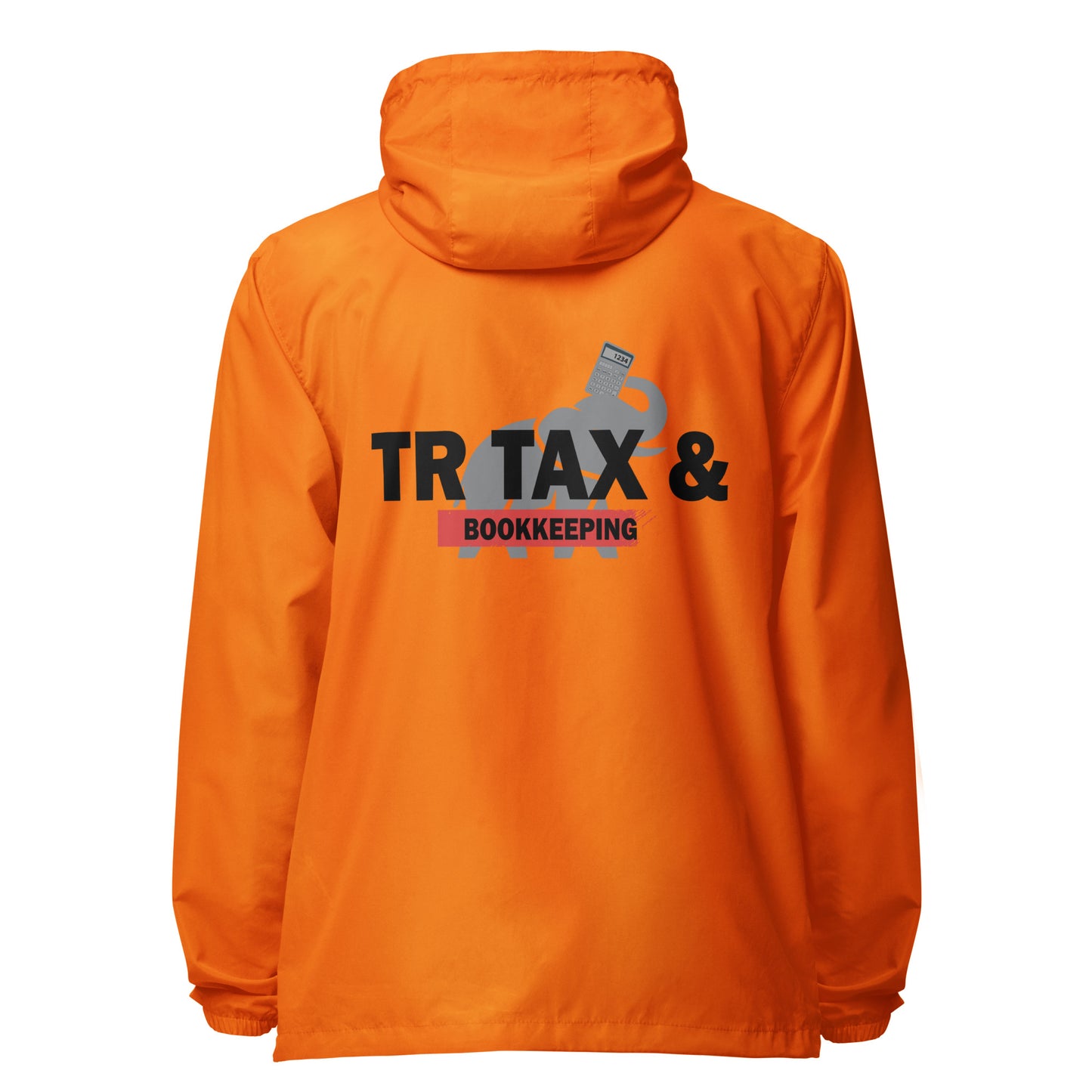 Tr Tax & Book keeping Signature lightweight zip up windbreaker