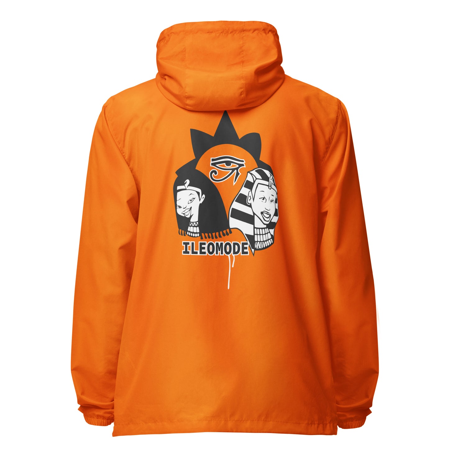 IleOmode Eye lightweight zip up windbreaker