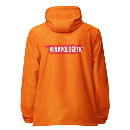 Unapologetic Signature lightweight zip up windbreaker