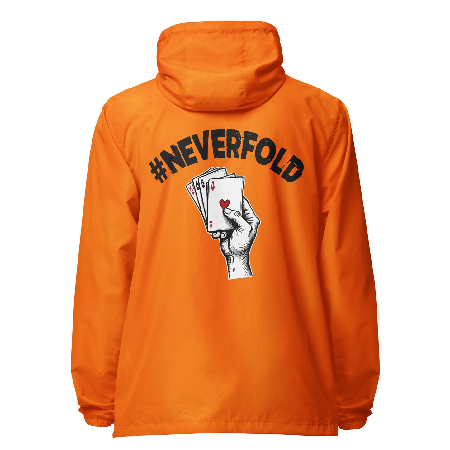 Neverfold Signature lightweight zip up windbreaker