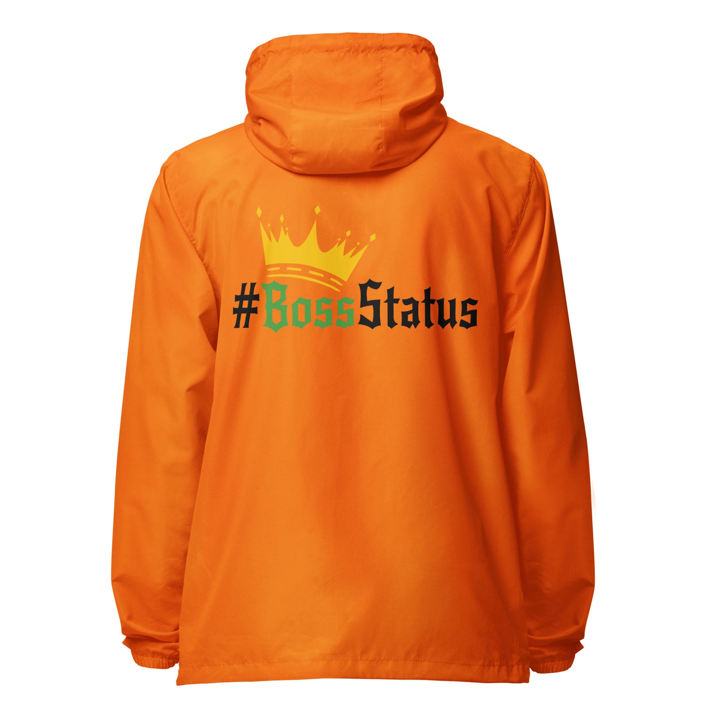 Boss Status Signature lightweight zip up windbreaker