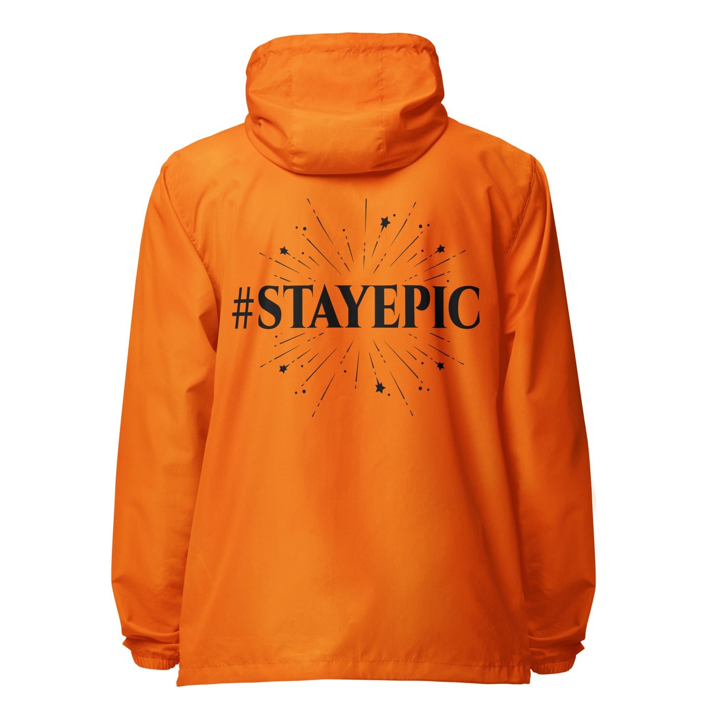 Stayepic Signature lightweight zip up windbreaker