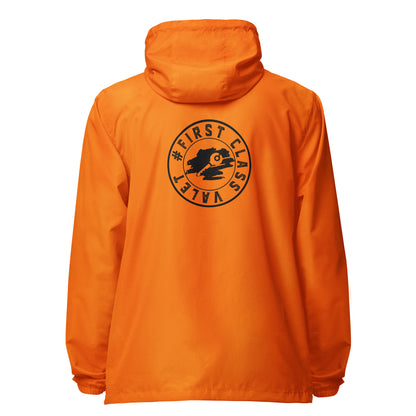 First Class Valet Signature lightweight zip up windbreaker
