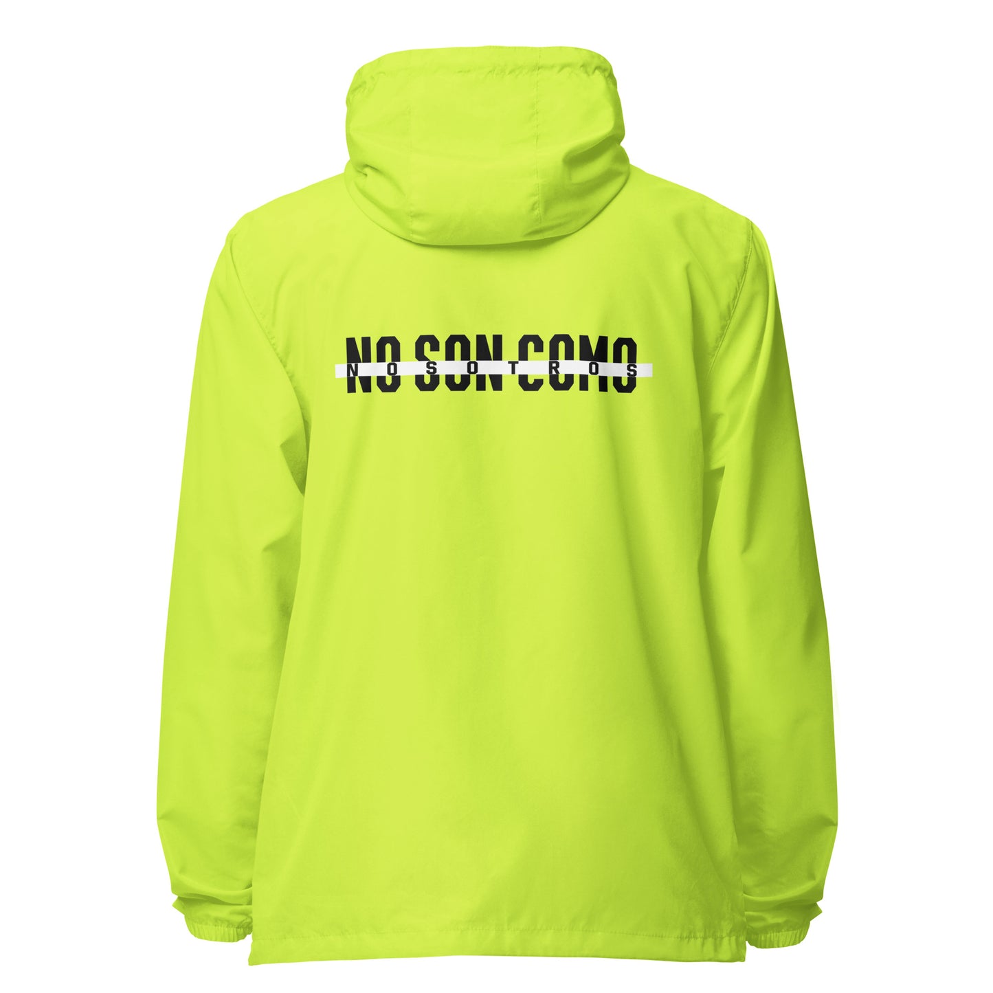 Beam – Non Son Como Nosotros Unisex lightweight zip up windbreaker
