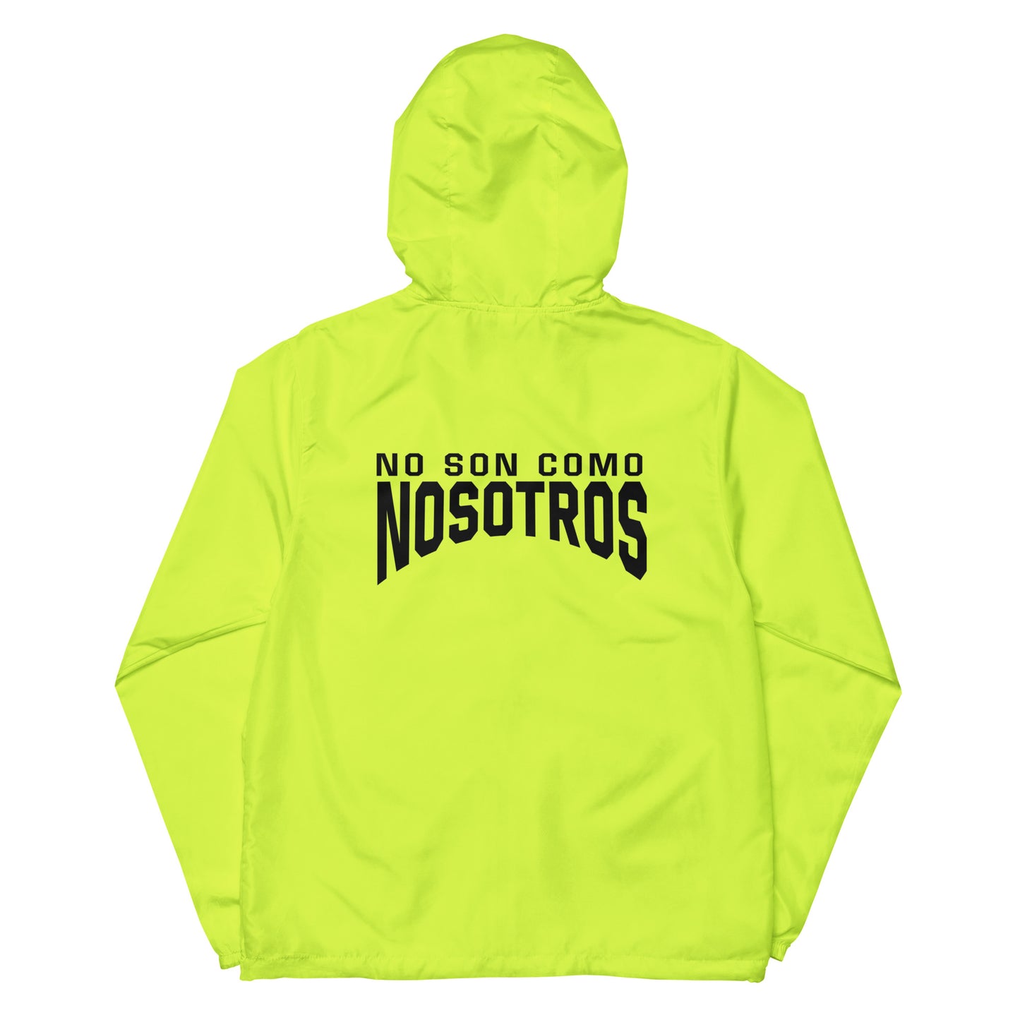 Non Son Como Nosotros Unisex lightweight zip up windbreaker