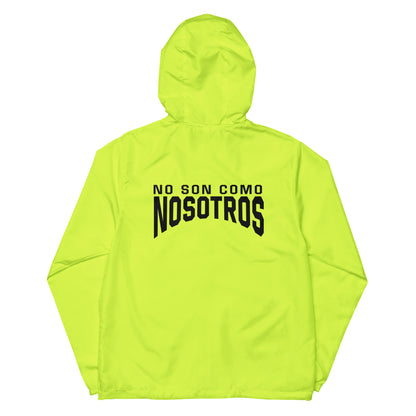 Non Son Como Nosotros Unisex lightweight zip up windbreaker