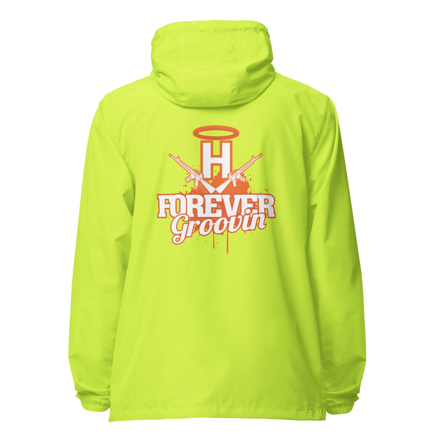 Forever Groovin Tee Unisex lightweight zip up windbreaker