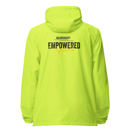 Nalache Beauty lightweight zip up windbreaker