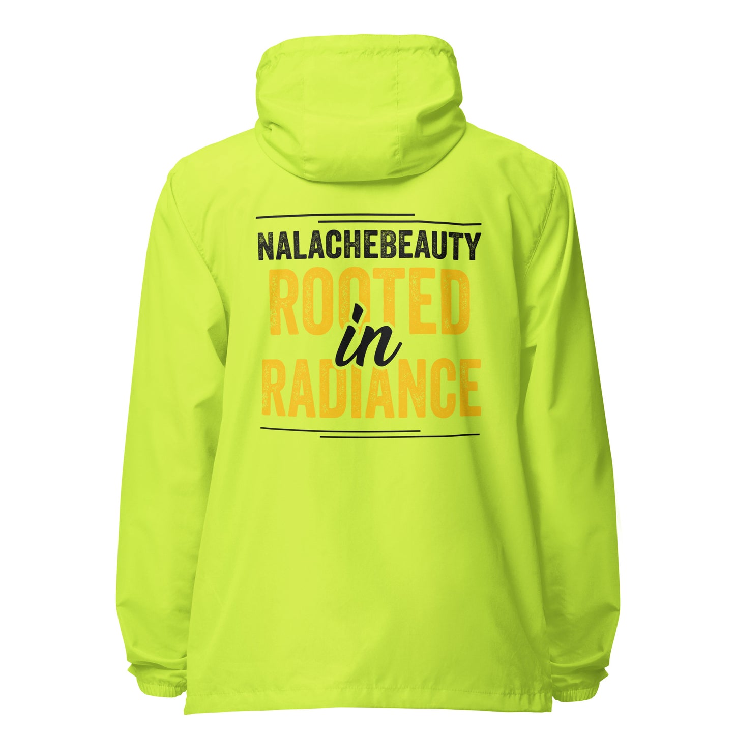 Nalache Beauty Radiance lightweight zip up windbreaker