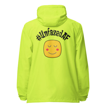 Unfazedaf Signature lightweight zip up windbreaker