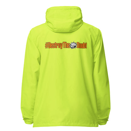 Destroy The Doubt Signature lightweight zip up windbreaker