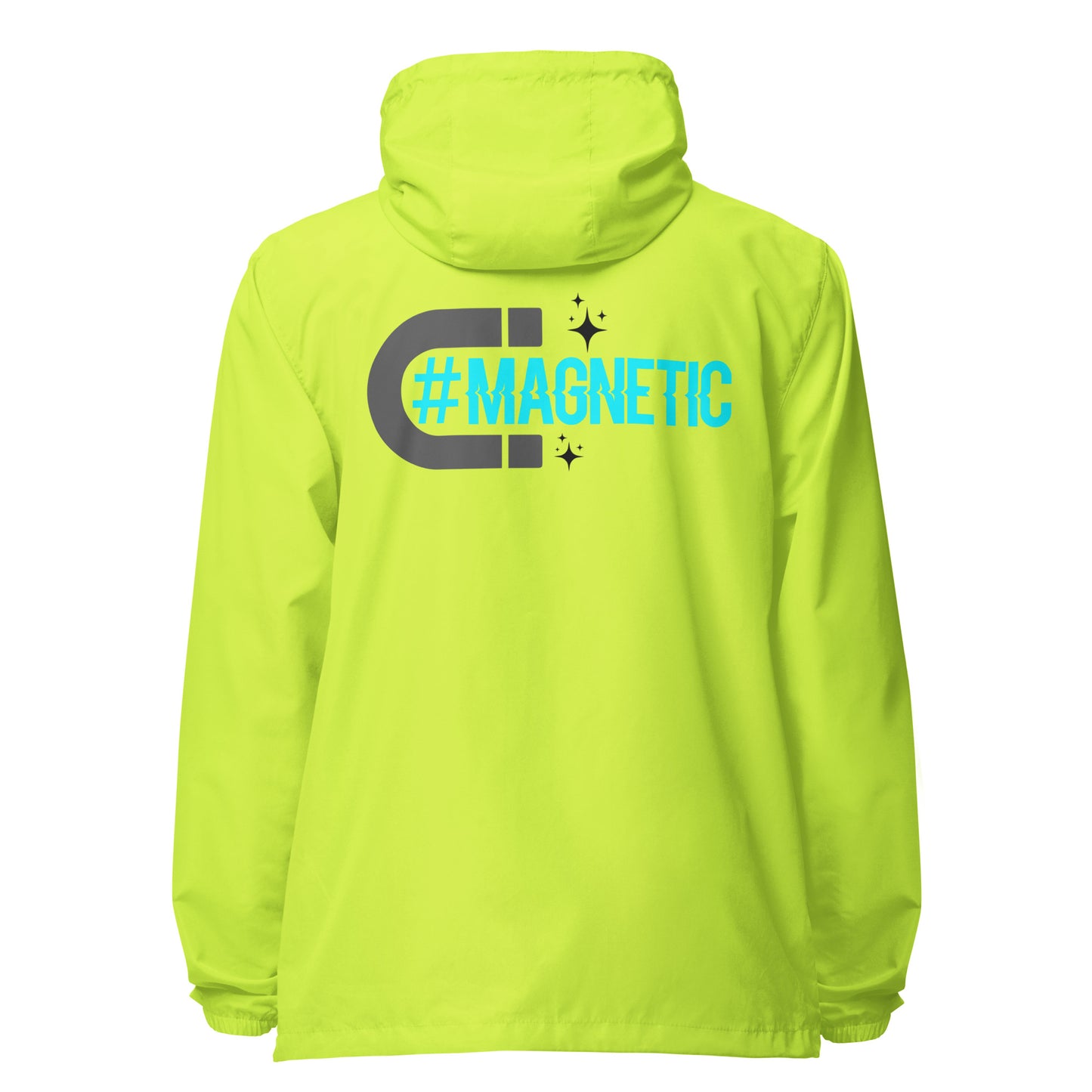 Magnetic Signature lightweight zip up windbreaker