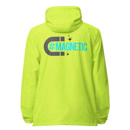 Magnetic Signature lightweight zip up windbreaker