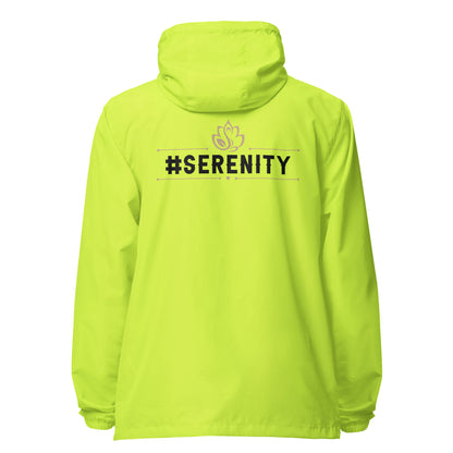 Serenity Signature lightweight zip up windbreaker