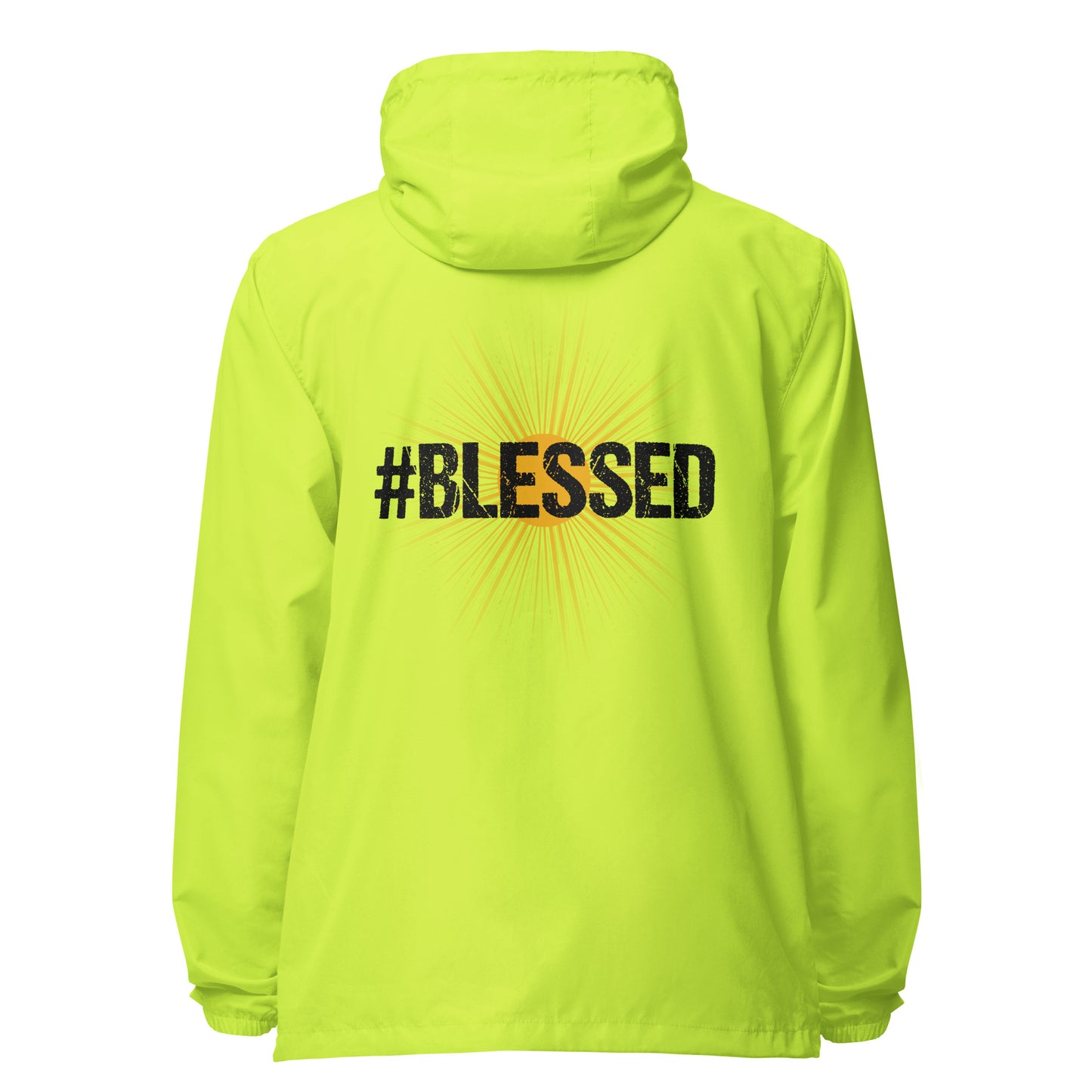 Blessed Signature lightweight zip up windbreaker