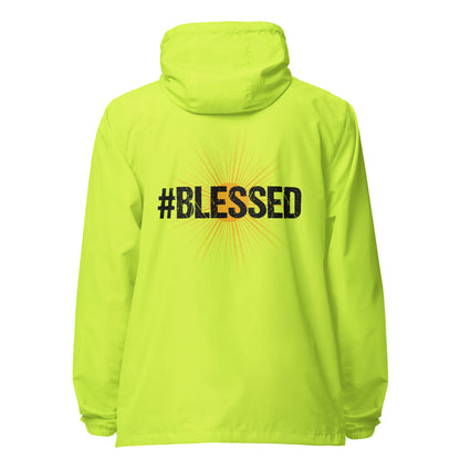 Blessed Signature lightweight zip up windbreaker