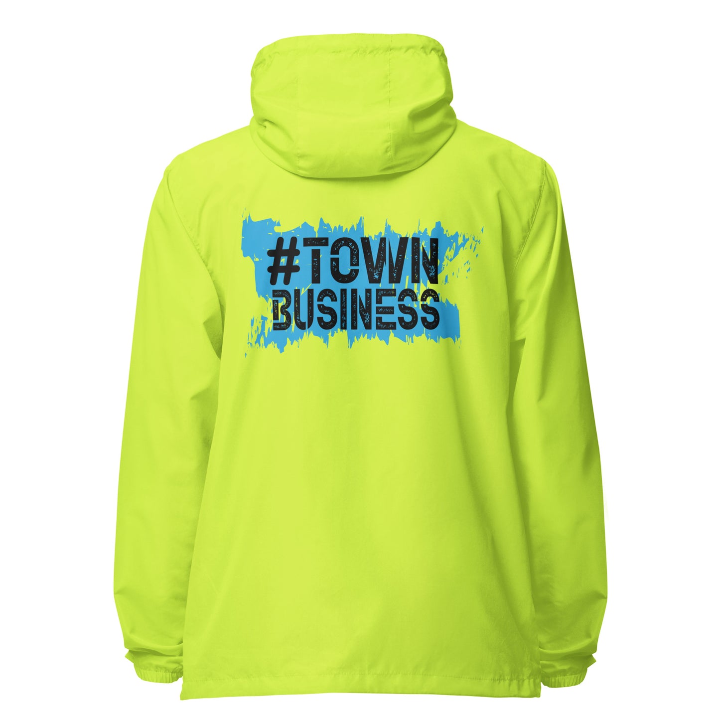 Town Business Signature lightweight zip up windbreaker