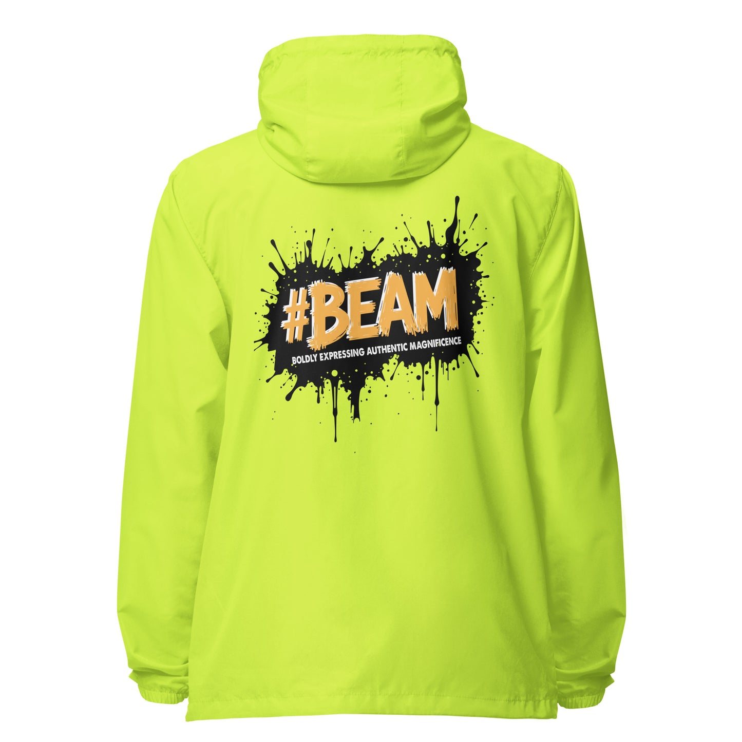Beam Signature lightweight zip up windbreaker