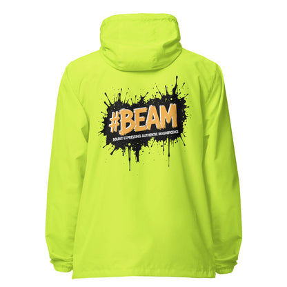 Beam Signature lightweight zip up windbreaker