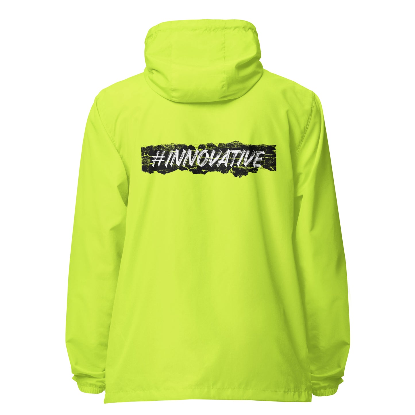 Innovative Signature lightweight zip up windbreaker
