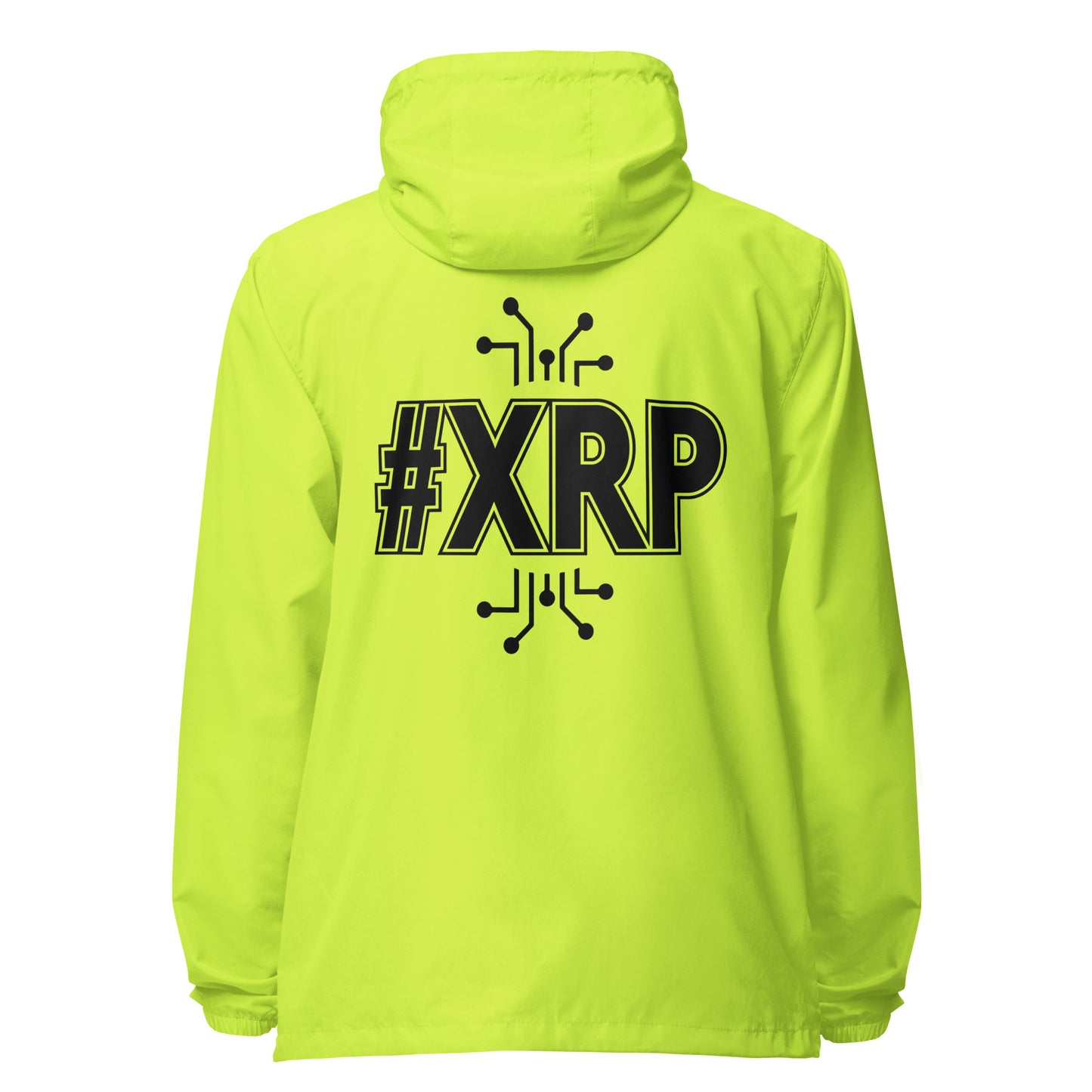 Exclusive XRP Signature lightweight zip up windbreaker