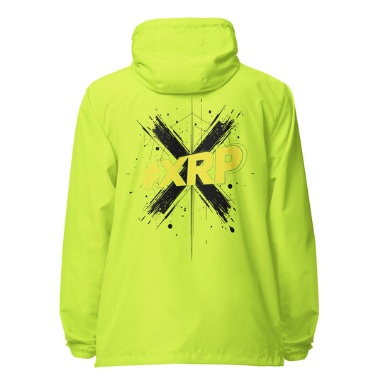 Affordable XRP Signature lightweight zip up windbreaker