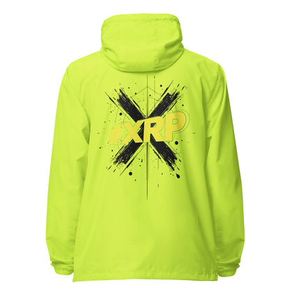 Affordable XRP Signature lightweight zip up windbreaker