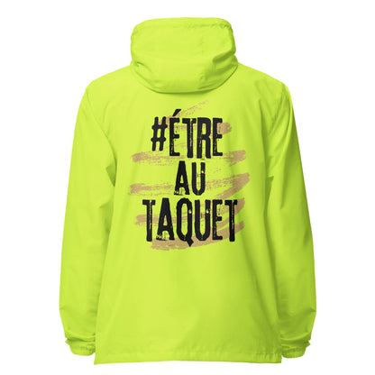 Etre Au Taquet Signature lightweight zip up windbreaker