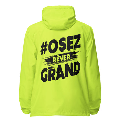 Osez Rever Grand Signature lightweight zip up windbreaker