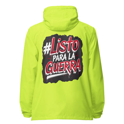 Listo Guerra Signature lightweight zip up windbreaker