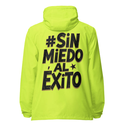 Sin Miedo Al Exito Signature lightweight zip up windbreaker