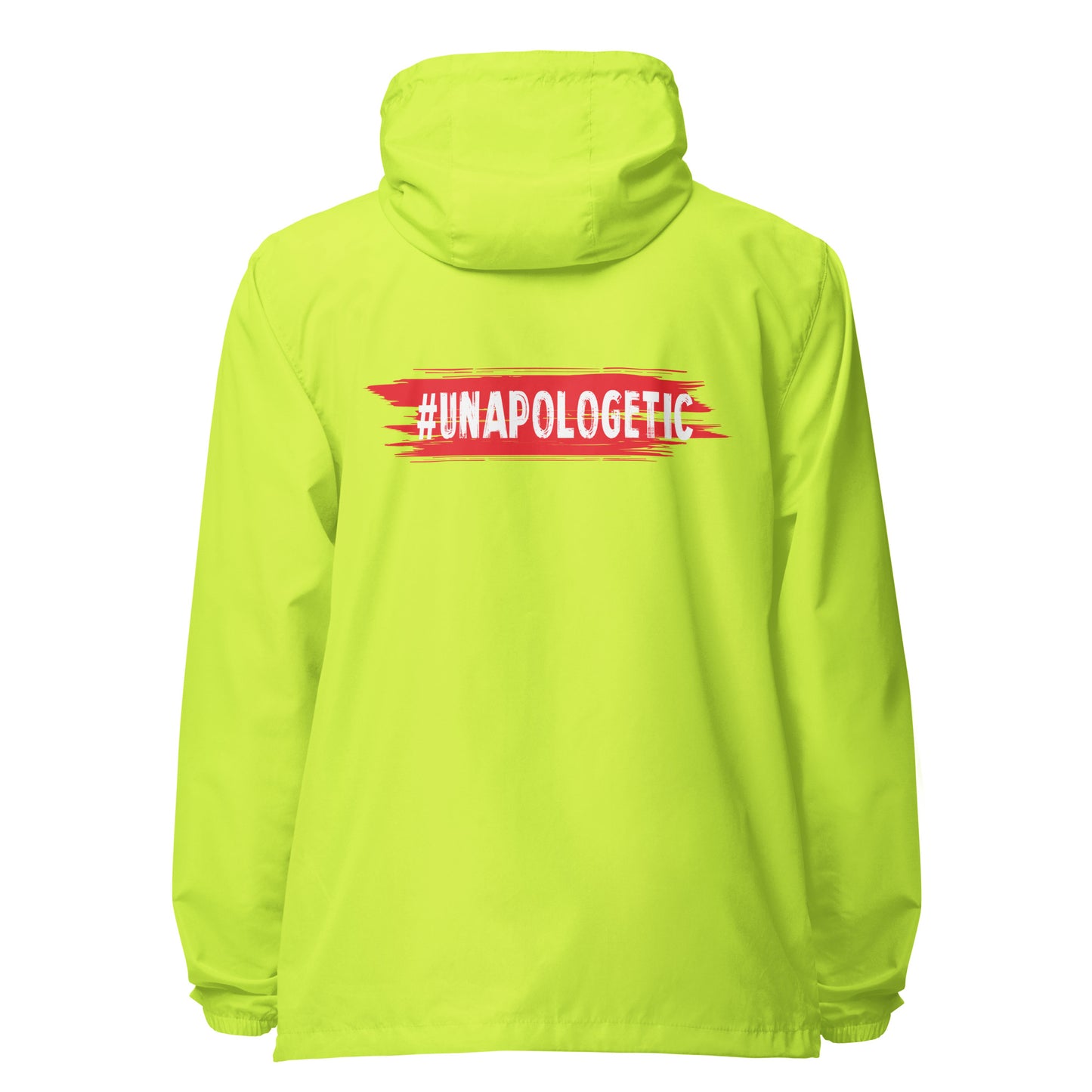 Unapologetic Signature lightweight zip up windbreaker