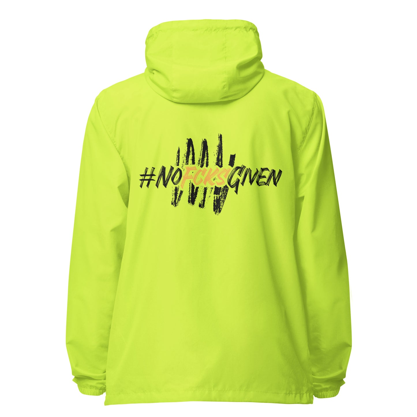 Nofcksgiven Signature lightweight zip up windbreaker