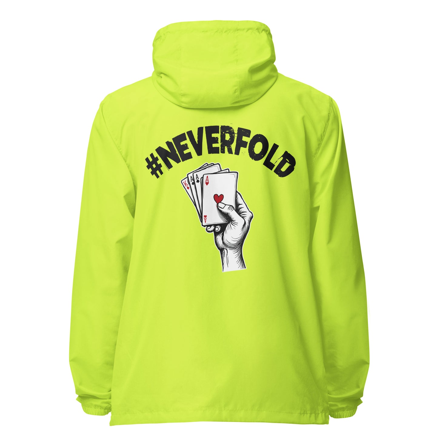 Neverfold Signature lightweight zip up windbreaker